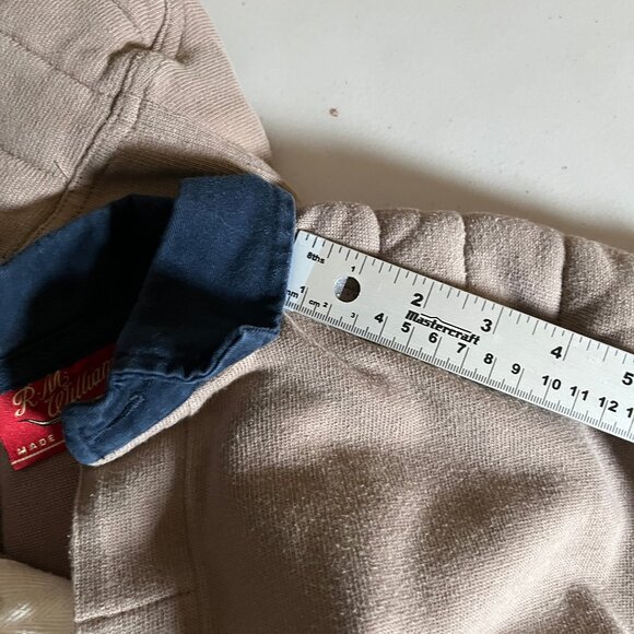 R.M.Williams Rugby Jumper Polo Shirt - Men's Size XL - Tan - Picture 7 of 9